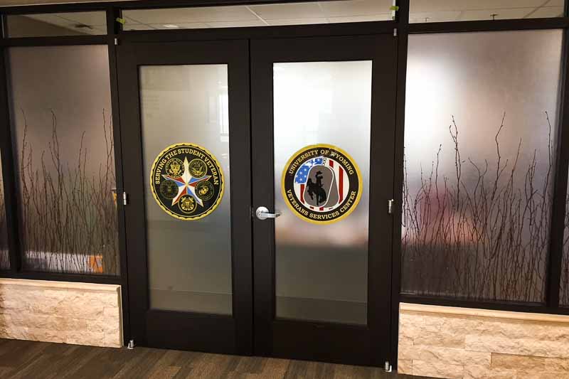 UW Veterans Service Center Entrance Doors